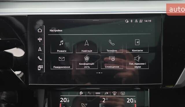 Серый Ауди Q8 Sportback e-tron, объемом двигателя 0 л и пробегом 20 тыс. км за 64800 $, фото 107 на Automoto.ua