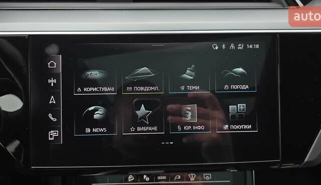 Серый Ауди Q8 Sportback e-tron, объемом двигателя 0 л и пробегом 20 тыс. км за 64800 $, фото 100 на Automoto.ua