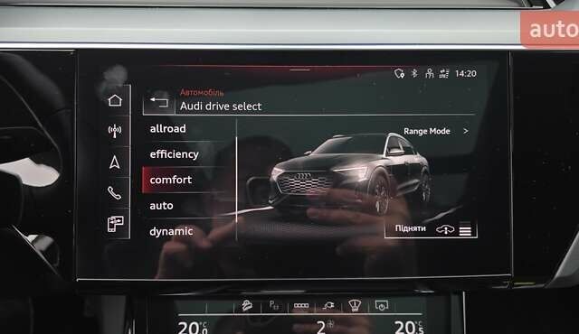 Серый Ауди Q8 Sportback e-tron, объемом двигателя 0 л и пробегом 20 тыс. км за 64800 $, фото 109 на Automoto.ua