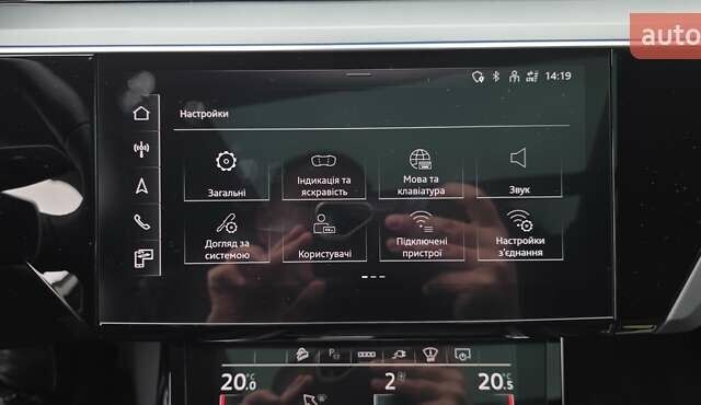 Серый Ауди Q8 Sportback e-tron, объемом двигателя 0 л и пробегом 20 тыс. км за 64800 $, фото 106 на Automoto.ua