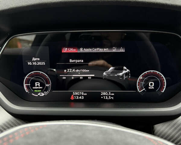 Ауді RS e-tron GT 2021 у Коломые на Automoto.ua Сірий Ауді RS e-tron GT, об'ємом двигуна 0 л та пробігом 58 тис. км за 58000 $, фото 33 на Automoto.ua