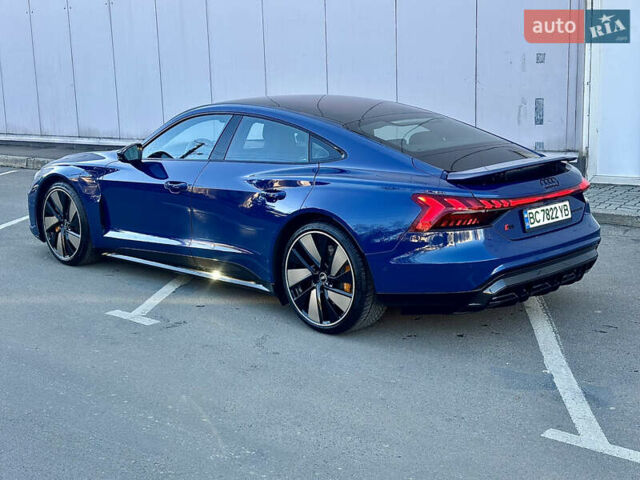 Синий Ауди RS e-tron GT, объемом двигателя 0 л и пробегом 27 тыс. км за 68000 $, фото 3 на Automoto.ua