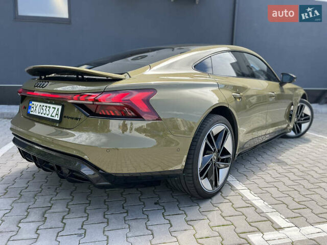 Зеленый Ауди RS e-tron GT, объемом двигателя 0 л и пробегом 20 тыс. км за 70000 $, фото 11 на Automoto.ua