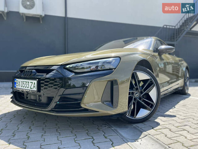 Зеленый Ауди RS e-tron GT, объемом двигателя 0 л и пробегом 20 тыс. км за 70000 $, фото 4 на Automoto.ua