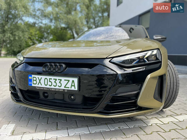 Зеленый Ауди RS e-tron GT, объемом двигателя 0 л и пробегом 20 тыс. км за 70000 $, фото 5 на Automoto.ua