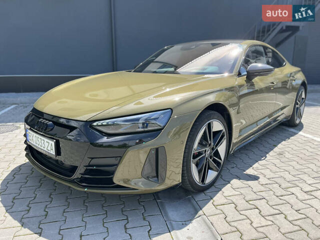 Зеленый Ауди RS e-tron GT, объемом двигателя 0 л и пробегом 20 тыс. км за 70000 $, фото 3 на Automoto.ua