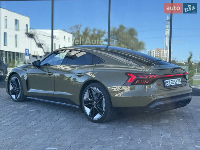 Зеленый Ауди RS e-tron GT, объемом двигателя 0 л и пробегом 19 тыс. км за 69000 $, фото 1 на Automoto.ua