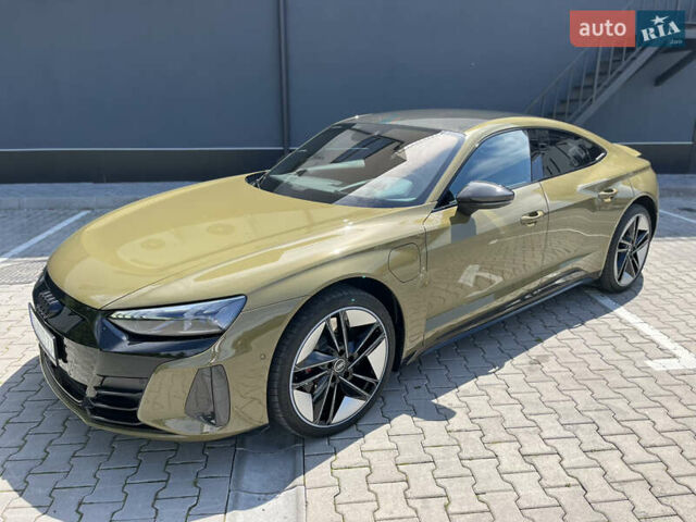 Зеленый Ауди RS e-tron GT, объемом двигателя 0 л и пробегом 20 тыс. км за 70000 $, фото 2 на Automoto.ua