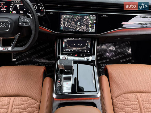 Черный Ауди RS Q8, объемом двигателя 4 л и пробегом 54 тыс. км за 94000 $, фото 65 на Automoto.ua