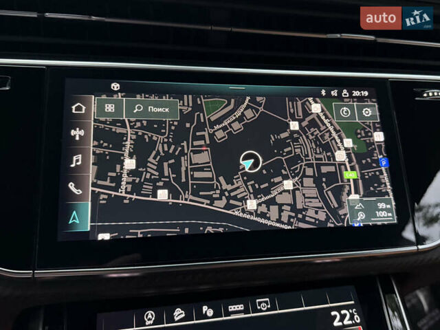 Черный Ауди RS Q8, объемом двигателя 4 л и пробегом 54 тыс. км за 94000 $, фото 78 на Automoto.ua