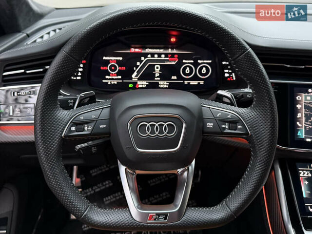 Черный Ауди RS Q8, объемом двигателя 4 л и пробегом 54 тыс. км за 94000 $, фото 67 на Automoto.ua