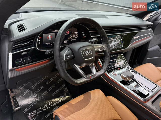 Черный Ауди RS Q8, объемом двигателя 4 л и пробегом 54 тыс. км за 94000 $, фото 44 на Automoto.ua