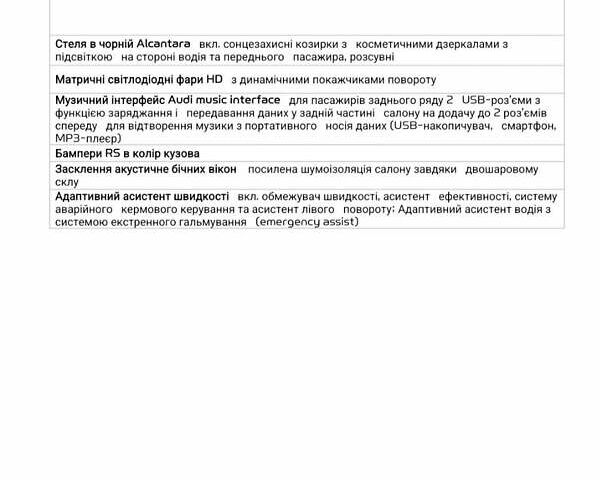 Черный Ауди RS Q8, объемом двигателя 4 л и пробегом 44 тыс. км за 115000 $, фото 55 на Automoto.ua