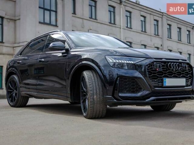 Черный Ауди RS Q8, объемом двигателя 4 л и пробегом 44 тыс. км за 115000 $, фото 2 на Automoto.ua