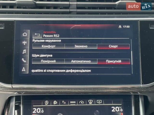 Чорний Ауді RS Q8, об'ємом двигуна 4 л та пробігом 30 тис. км за 128000 $, фото 55 на Automoto.ua