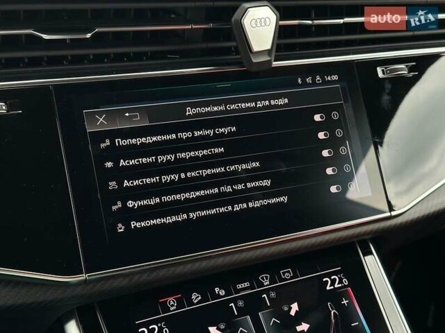 Черный Ауди RS Q8, объемом двигателя 4 л и пробегом 36 тыс. км за 125500 $, фото 96 на Automoto.ua