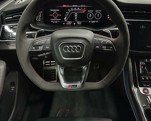 Черный Ауди RS Q8, объемом двигателя 4 л и пробегом 15 тыс. км за 128000 $, фото 31 на Automoto.ua