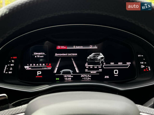 Чорний Ауді RS Q8, об'ємом двигуна 4 л та пробігом 18 тис. км за 117000 $, фото 11 на Automoto.ua