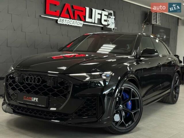 Черный Ауди RS Q8, объемом двигателя 4 л и пробегом 1 тыс. км за 169500 $, фото 1 на Automoto.ua