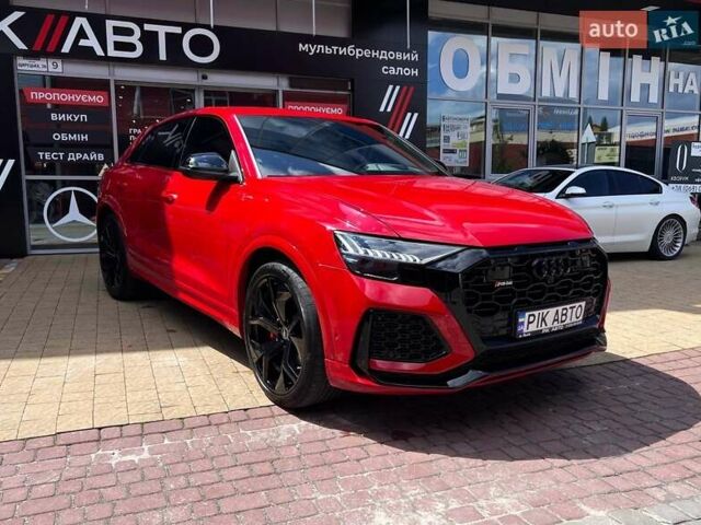 Красный Ауди RS Q8, объемом двигателя 4 л и пробегом 58 тыс. км за 91900 $, фото 3 на Automoto.ua