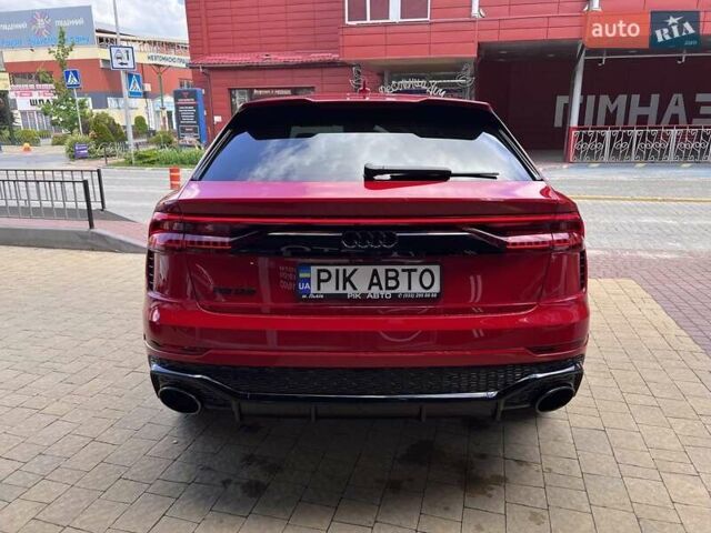 Красный Ауди RS Q8, объемом двигателя 4 л и пробегом 58 тыс. км за 91900 $, фото 10 на Automoto.ua
