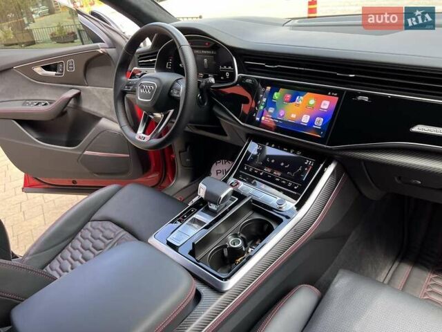 Красный Ауди RS Q8, объемом двигателя 4 л и пробегом 58 тыс. км за 91900 $, фото 55 на Automoto.ua