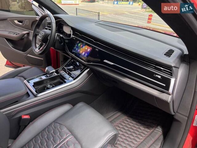 Красный Ауди RS Q8, объемом двигателя 4 л и пробегом 58 тыс. км за 91900 $, фото 54 на Automoto.ua