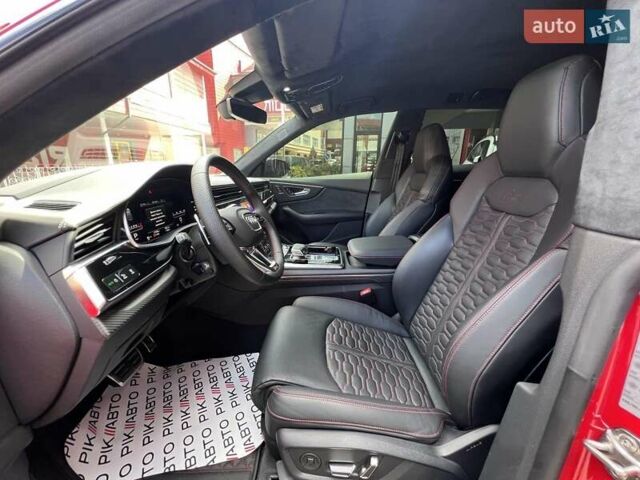 Красный Ауди RS Q8, объемом двигателя 4 л и пробегом 58 тыс. км за 91900 $, фото 20 на Automoto.ua