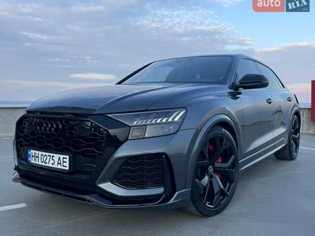 Серый Ауди RS Q8, объемом двигателя 4 л и пробегом 94 тыс. км за 84900 $, фото 1 на Automoto.ua