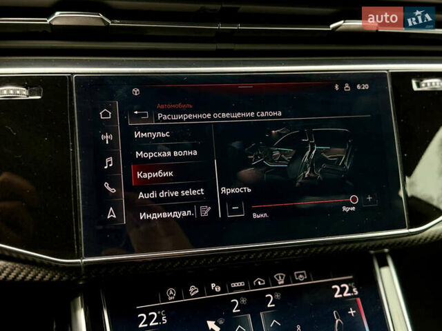 Серый Ауди RS Q8, объемом двигателя 4 л и пробегом 5 тыс. км за 135000 $, фото 40 на Automoto.ua