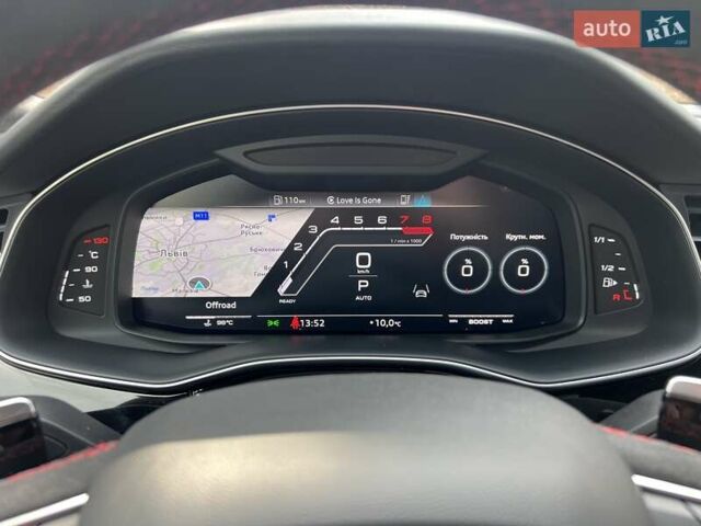 Серый Ауди RS Q8, объемом двигателя 4 л и пробегом 86 тыс. км за 89999 $, фото 19 на Automoto.ua