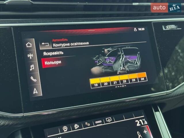 Серый Ауди RS Q8, объемом двигателя 4 л и пробегом 43 тыс. км за 104500 $, фото 55 на Automoto.ua