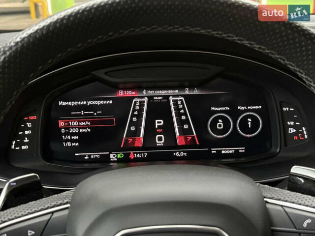 Серый Ауди RS Q8, объемом двигателя 4 л и пробегом 63 тыс. км за 92000 $, фото 18 на Automoto.ua