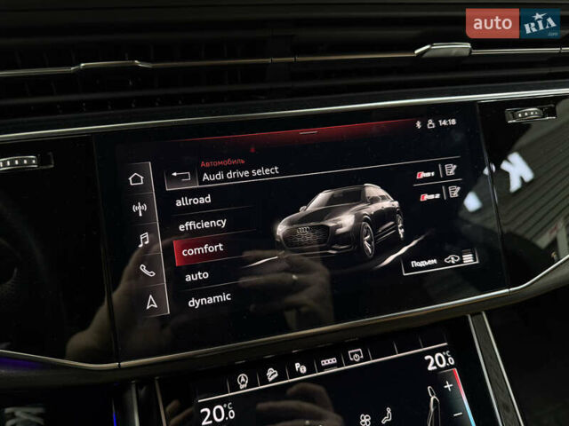 Серый Ауди RS Q8, объемом двигателя 4 л и пробегом 63 тыс. км за 92000 $, фото 20 на Automoto.ua