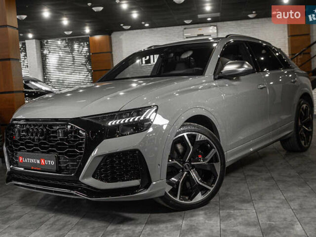 Ауді RS Q8 2023 у Одесі на Automoto.ua Сірий Ауді RS Q8, об'ємом двигуна 4 л та пробігом 15 тис. км за 118500 $, фото 12 на Automoto.ua