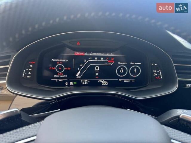 Синий Ауди RS Q8, объемом двигателя 4 л и пробегом 51 тыс. км за 87000 $, фото 34 на Automoto.ua