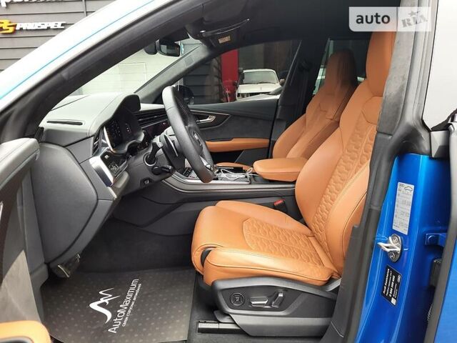 Синий Ауди RS Q8, объемом двигателя 4 л и пробегом 22 тыс. км за 119900 $, фото 9 на Automoto.ua