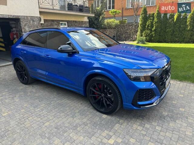 Синий Ауди RS Q8, объемом двигателя 4 л и пробегом 51 тыс. км за 87000 $, фото 18 на Automoto.ua