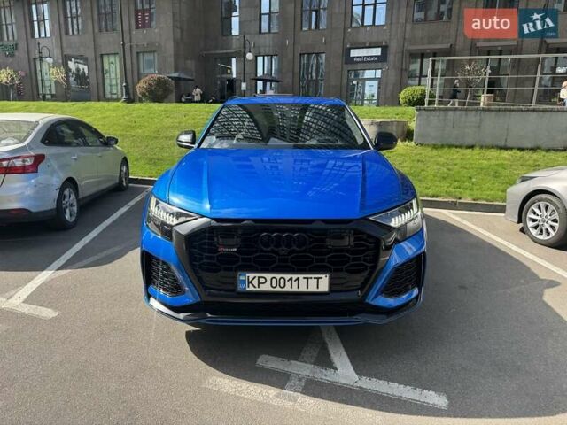 Синий Ауди RS Q8, объемом двигателя 4 л и пробегом 51 тыс. км за 92500 $, фото 2 на Automoto.ua