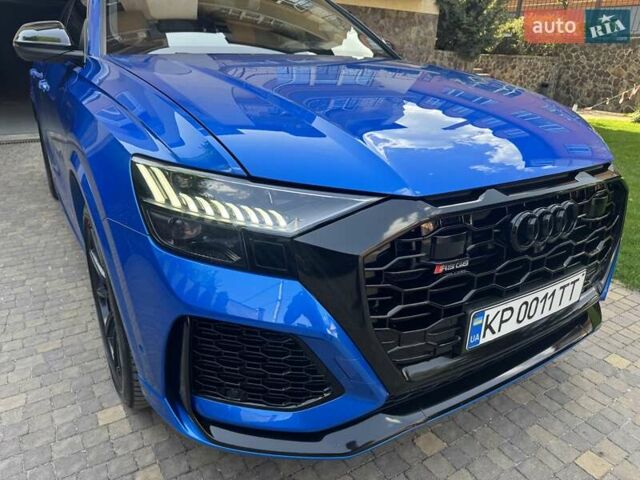 Синий Ауди RS Q8, объемом двигателя 4 л и пробегом 51 тыс. км за 87000 $, фото 55 на Automoto.ua