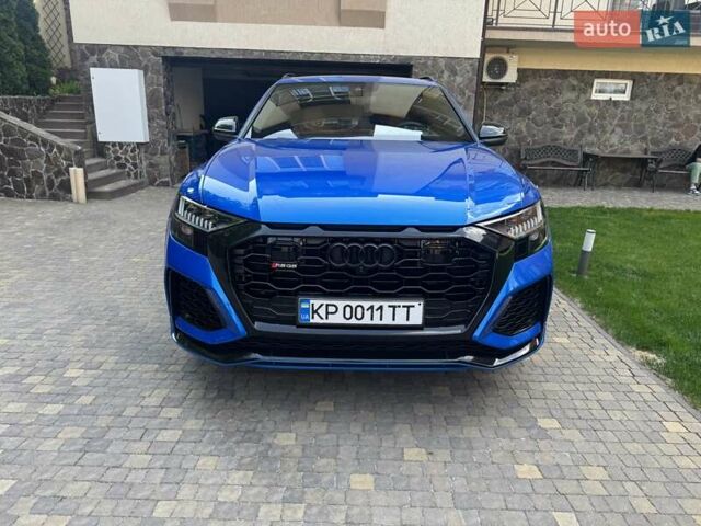 Синий Ауди RS Q8, объемом двигателя 4 л и пробегом 51 тыс. км за 87000 $, фото 3 на Automoto.ua