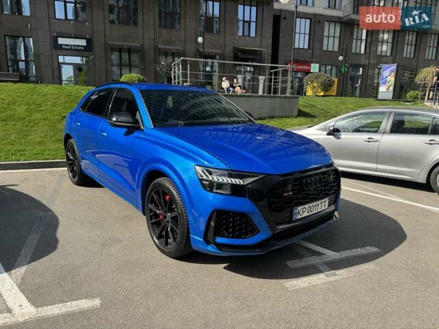 Синий Ауди RS Q8, объемом двигателя 4 л и пробегом 51 тыс. км за 92500 $, фото 6 на Automoto.ua