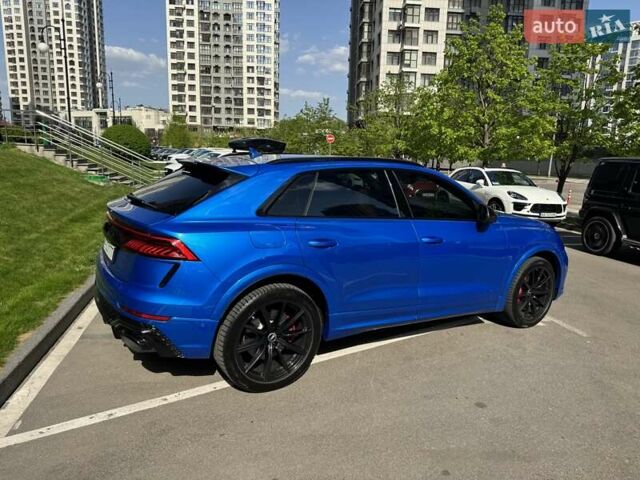 Синий Ауди RS Q8, объемом двигателя 4 л и пробегом 51 тыс. км за 92500 $, фото 15 на Automoto.ua