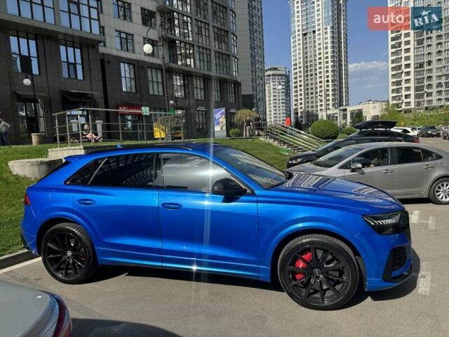 Синий Ауди RS Q8, объемом двигателя 4 л и пробегом 51 тыс. км за 92500 $, фото 10 на Automoto.ua