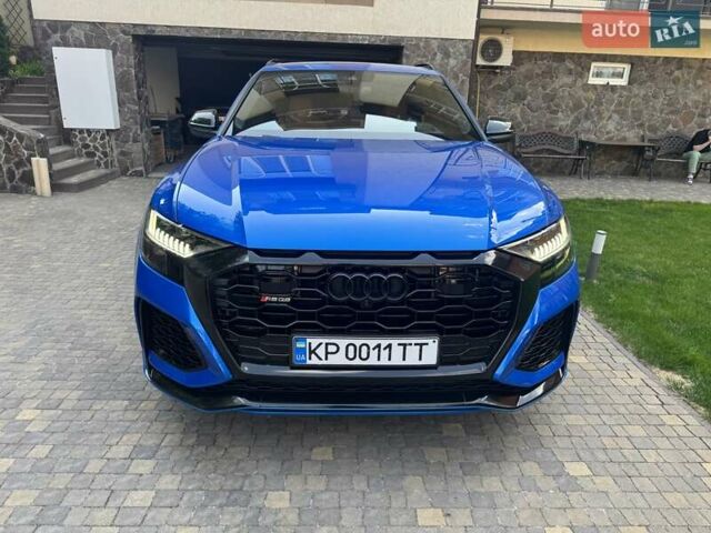 Синий Ауди RS Q8, объемом двигателя 4 л и пробегом 51 тыс. км за 87000 $, фото 54 на Automoto.ua
