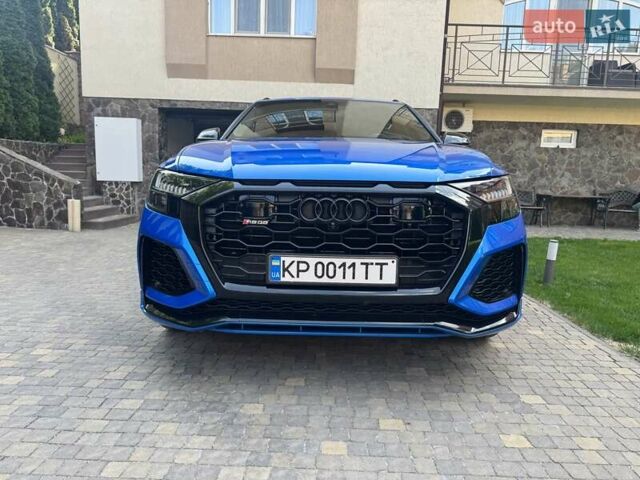 Синий Ауди RS Q8, объемом двигателя 4 л и пробегом 51 тыс. км за 87000 $, фото 4 на Automoto.ua