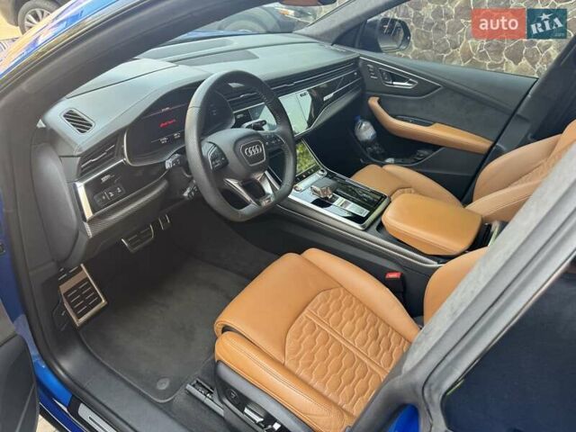 Синий Ауди RS Q8, объемом двигателя 4 л и пробегом 51 тыс. км за 87000 $, фото 21 на Automoto.ua