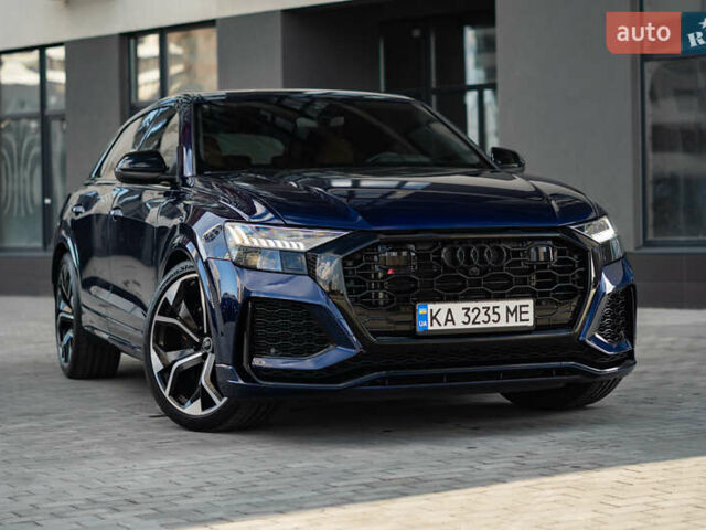 Синий Ауди RS Q8, объемом двигателя 4 л и пробегом 70 тыс. км за 96000 $, фото 40 на Automoto.ua