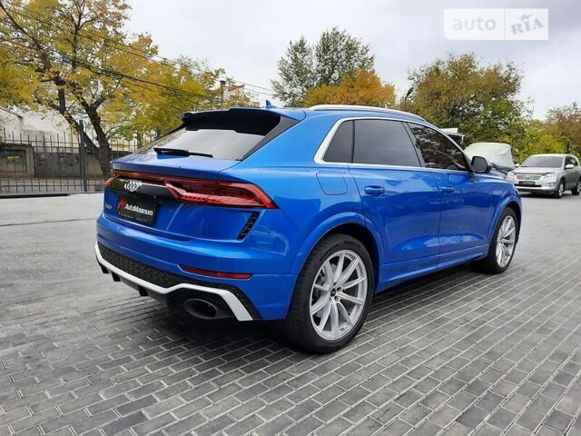 Синий Ауди RS Q8, объемом двигателя 4 л и пробегом 22 тыс. км за 119900 $, фото 3 на Automoto.ua