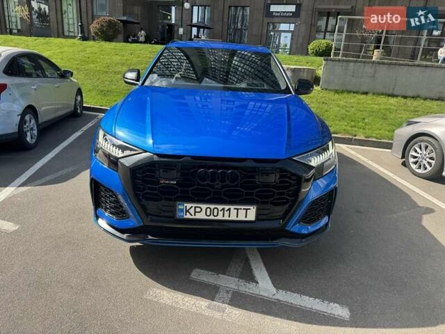 Синий Ауди RS Q8, объемом двигателя 4 л и пробегом 51 тыс. км за 92500 $, фото 3 на Automoto.ua